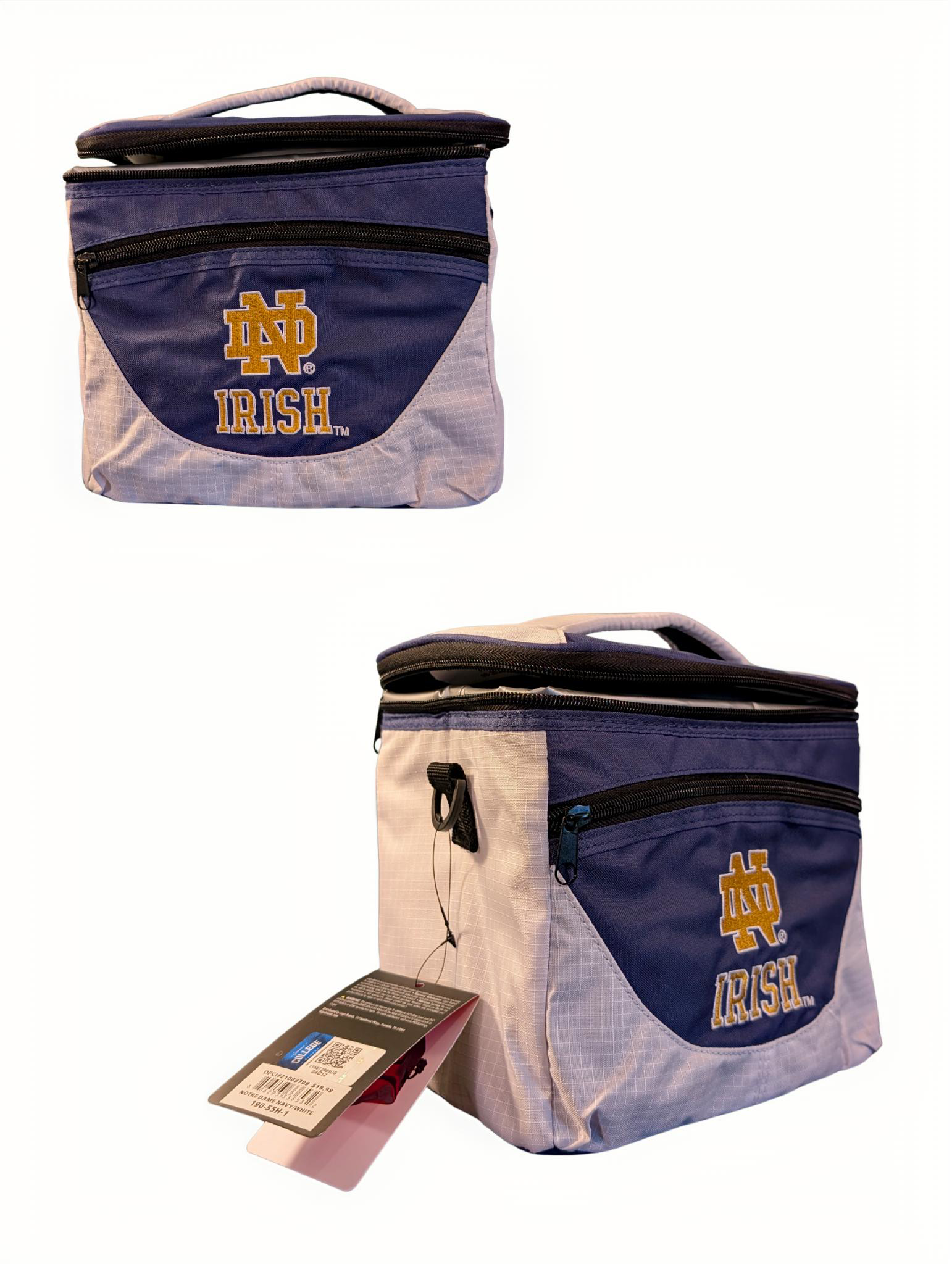 Officially Licensed Notre Dame Soft Sided 6-Pack Cooler