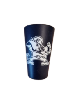 Officially Licensed Notre Dame 16 oz. Silicone Pint Glass - Image 2