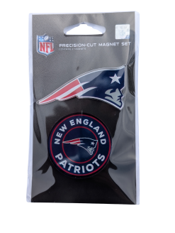 Officially Licensed New England Magnet - 2-Pack