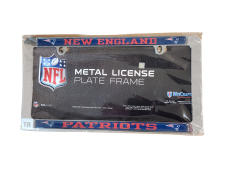 Officially Licensed New England Plate Frame - Thin Rim