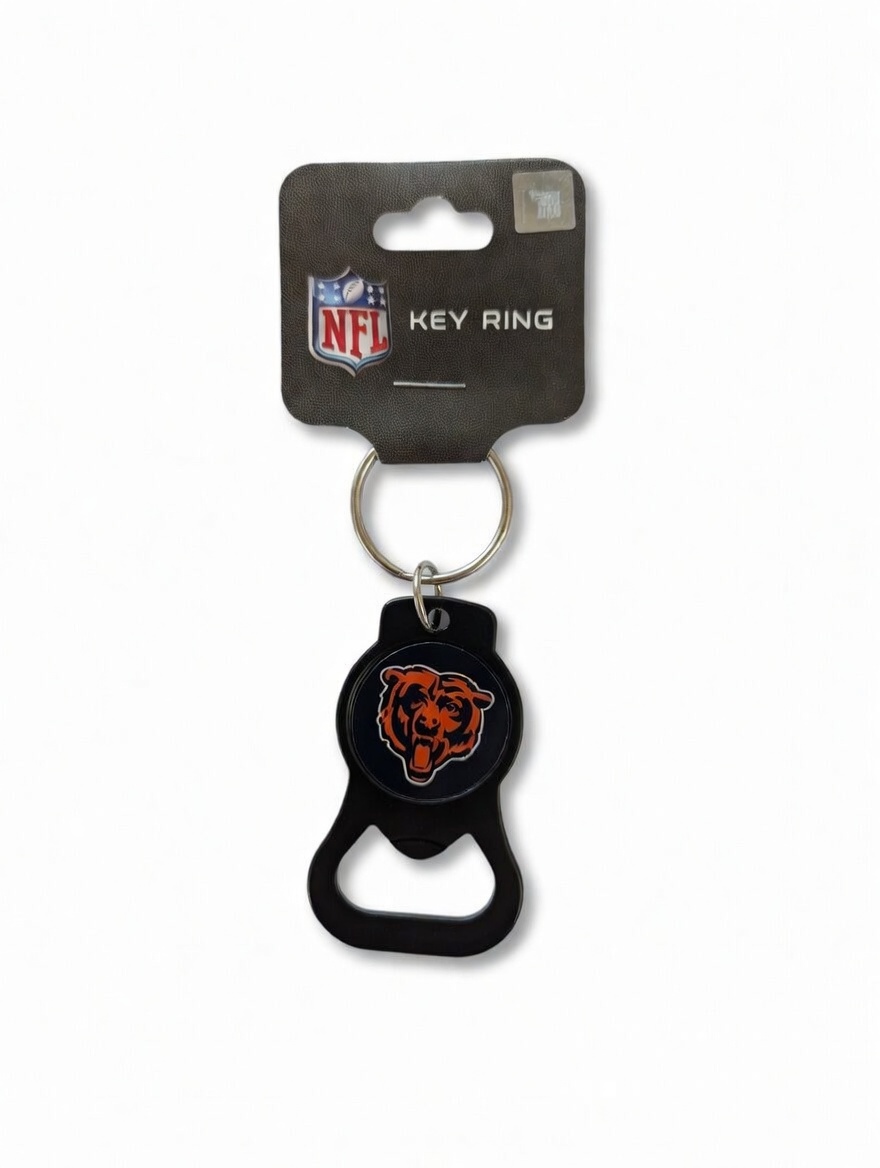 Officially Licensed Chicago Bottle Opener Key Ring