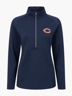 Officially Licensed Chicago Women's Quarter Zip Pullover